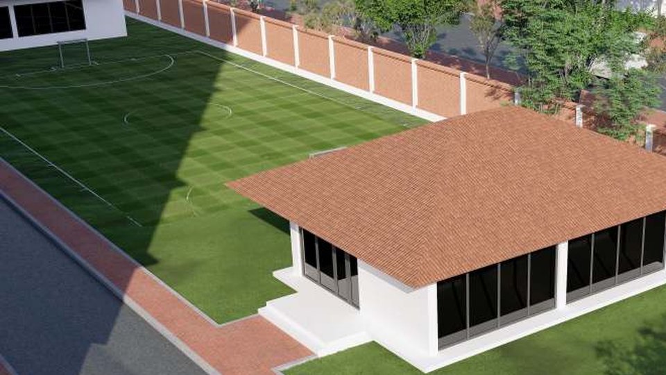 Sports & recreation ground — architectural visualisation